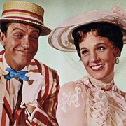 Mary Poppins and Bert