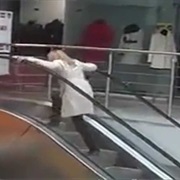 Go the Wrong Way on the Esculators