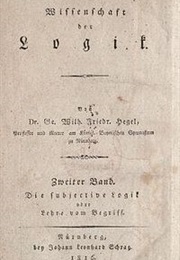 Science of Logic (Georg Willhelm Friedrich Hegel)