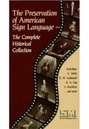 Preservation of the Sign Language