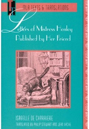 Letters of Mistress Henley (Isabelle De Charrieres)