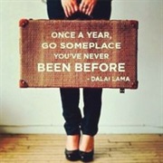 Go Somewhere New Every Year