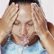 Wash My Face With Cold Water