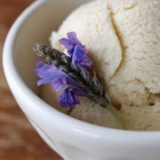 Lavender Honey Ice Cream