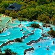 Huanglong Hot Springs, China