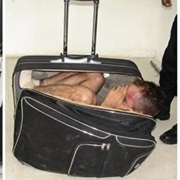 Human in a Suitcase