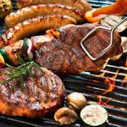 Smelling BBQ That's Almost Ready to Be Served