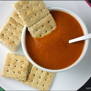 Soup and Crackers