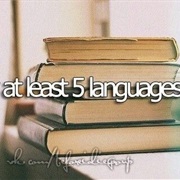 Learn at Least 5 Languages