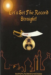 Lets Set the Record Straight! (Dr. Malachi Z. York)