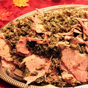 Southern Maryland Stuffed Ham