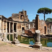 Hadrian's Villa, Nr Tivoli. Italy. 128 AD - C 400 AD