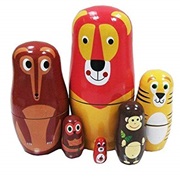 Lion, Wolf, Tiger, Chimp, Owl, Monkey, Squirrel