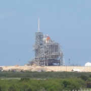 Space Shuttle on Launch Pad