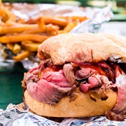 Pit Beef Sandwich