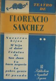 Teatro, by Florencio Sánchez