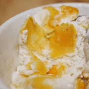 Egg Yolk and Sugar Ice Cream