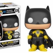 Batman Yellow Lantern Glow