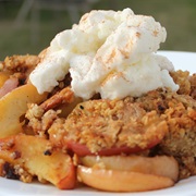 Barbecue Apple Crisp