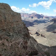 Day Hike in the Grand Canyon (To Colorado an Back), USA