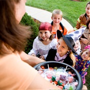 Give Out Halloween Candy