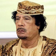 Muammar Gaddafi