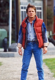 Michael J Fox in Back to the Future (1985)