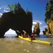 Kayaking in the Bay of Fundy, NS/NB