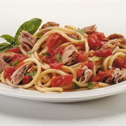 Spagetti With Hot Chilli Tuna Sauce (Maldives)