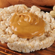 Rice Cakes With Peanut Butter