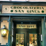 San Gines Chocolateria, Madrid