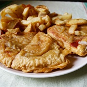 Battered Deep Fried Pizza Supper