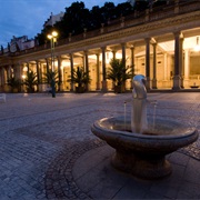 Mill Colonnade (Mlýnská Kolonáda), Karlovy Vary, Czech Republic