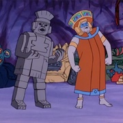 The Fiesta Host Is an Aztec Ghost