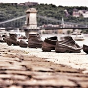 Shoes on the Danube Bank