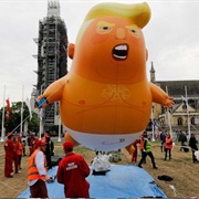 Trump Baby Blimp
