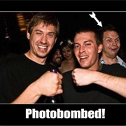 Photobombed!