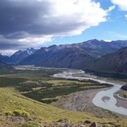 Hiking to Laguna De Los Tres Near El Chaltén, Argentina