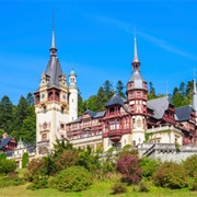 Visiting Peles Castle, Romania