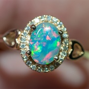 An Opal Ring