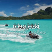 Ride a Jetski