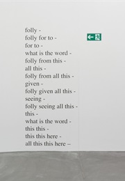 What Is the Word (Samuel Beckett)