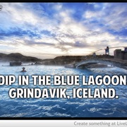 Dip in the Blue Lagoon, Grindavik, Iceland