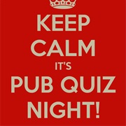 Trivia Night at a Pub