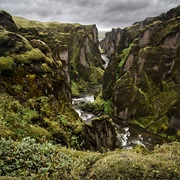 Fjaðrárgljúfur Canyon, Iceland
