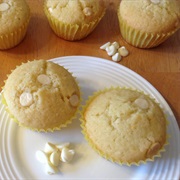 Lemon and White Chocolate Muffin