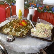 JC Burger: 16 Patty Burger With Green Chile Sauce and Jalapenos in 30 Min