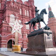 Monument to Marshal Zhukov