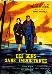 Des Gens Sans Importance (1956)