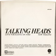 Love Building on Fire - Talking Heads